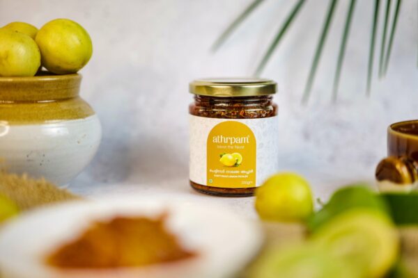Athrpam Chettinad Lemon Pickles - 200 g - Image 3